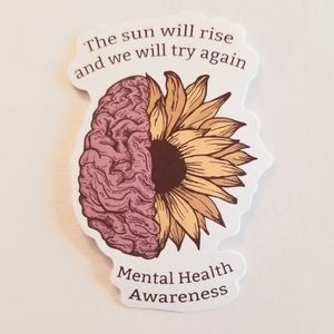 10/$10 Mental Health Awareness Sticker